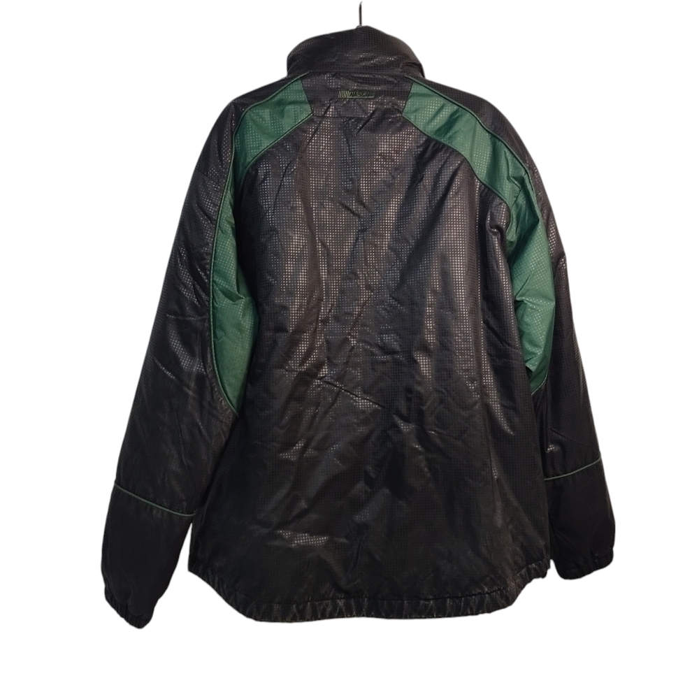 Chase Authentics NASCAR Driver Dale Jacket Men's Green Black Size L - Picture 2 of 10